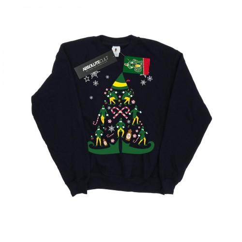 Elf meisjes kerstboom Sweatshirt