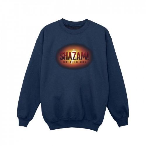 DC Comics Girls Shazam Fury Of The Gods 3D-logo flare-sweatshirt