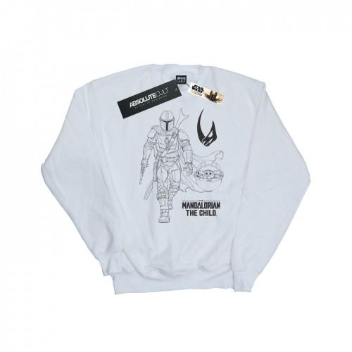 Star Wars Girls The Mandalorian Clan Of Two Sweatshirt