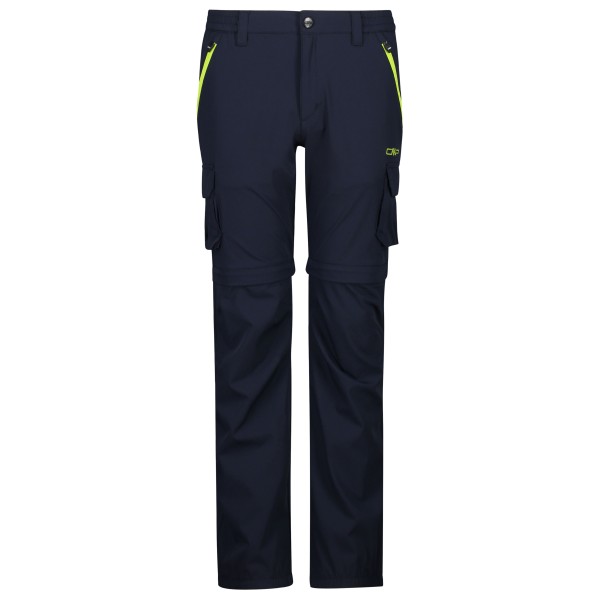 CMP  Boy's Zip Off Pant 4-Way Stretch - Trekkingbroek, blauw