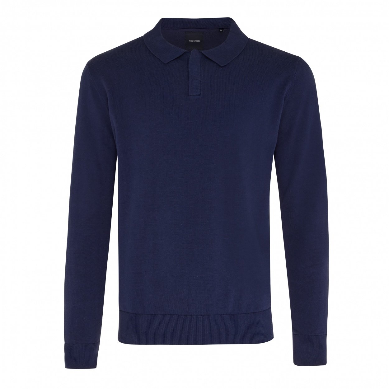 Tresanti ETH Pullover With Hidden Buttons Navy  