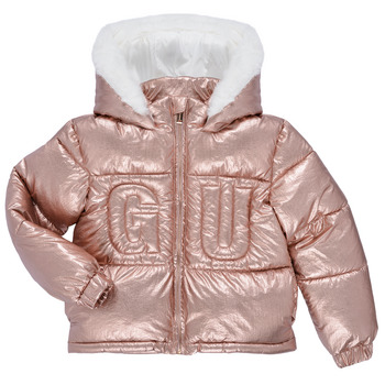 Guess Donsjas  HOODED PADDED LS PUFFER W/ZIP