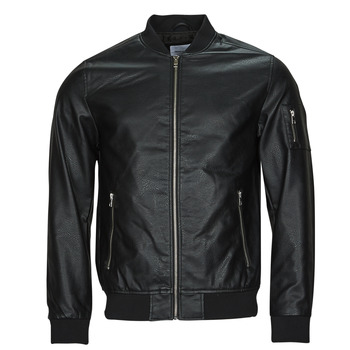 Jack & Jones  Herren-Jacke JJROCKY PU BOMBER