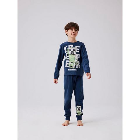 Name It Pyjama NKMJINC MINECRAFT LS NIGHTSET NOOS BFU (set)