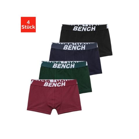 Bench. Boxershort voor jongens met bench opschrift op de band (set, 4 stuks)