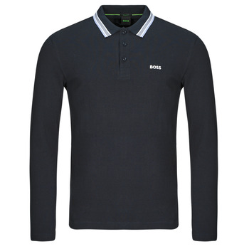 Boss Polo Shirt Lange Mouw  Plisy