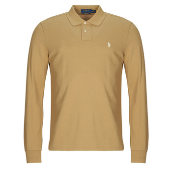 Polo Ralph Lauren Polo Shirt Lange Mouw  POLO COUPE DROITE EN COTON BASIC MESH