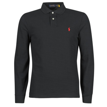 Polo Ralph Lauren Polo Shirt Lange Mouw  POLO AJUSTE DROIT EN COTON BASIC MESH LOGO PONY PLAYER