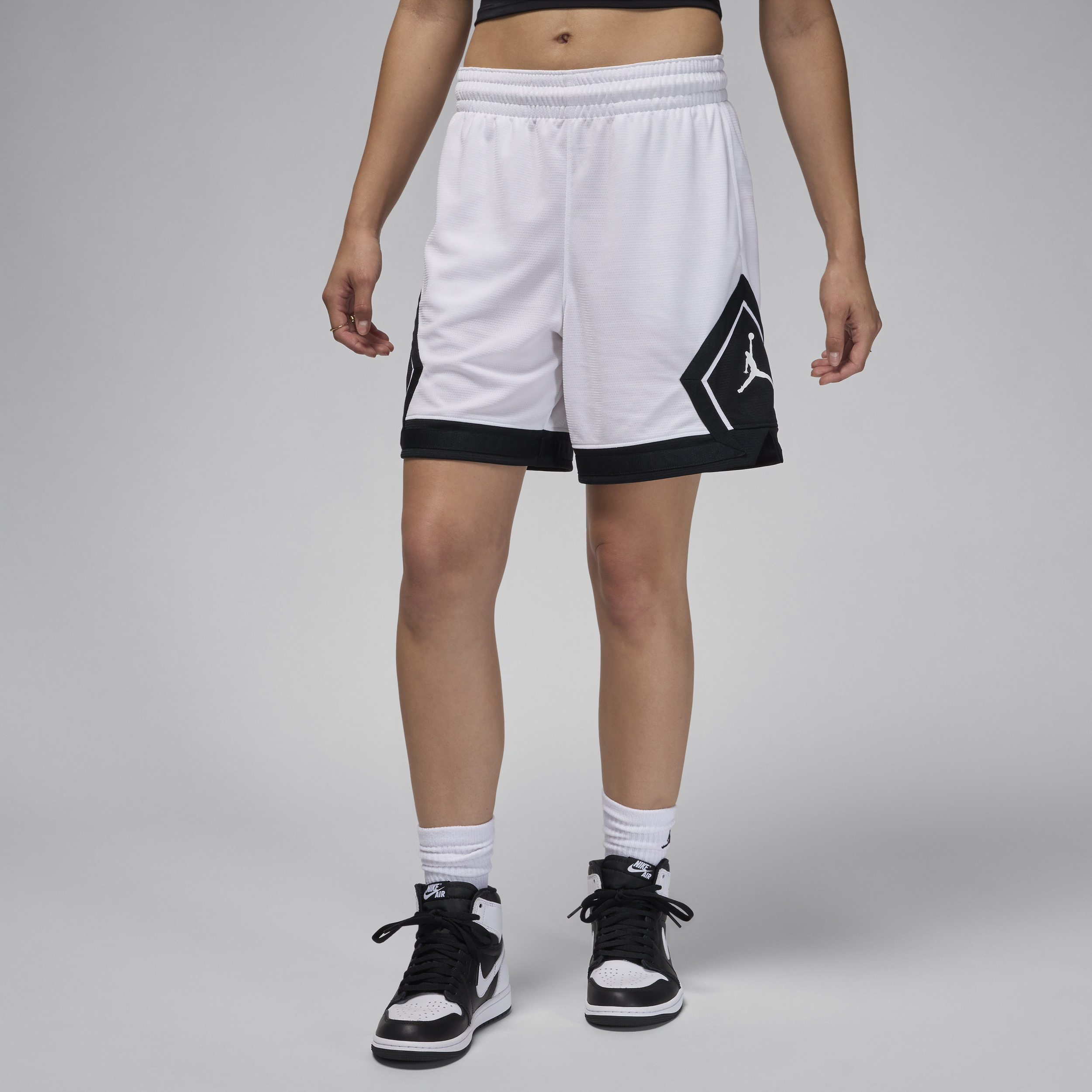 Jordan Sport Diamond damesshorts - Wit