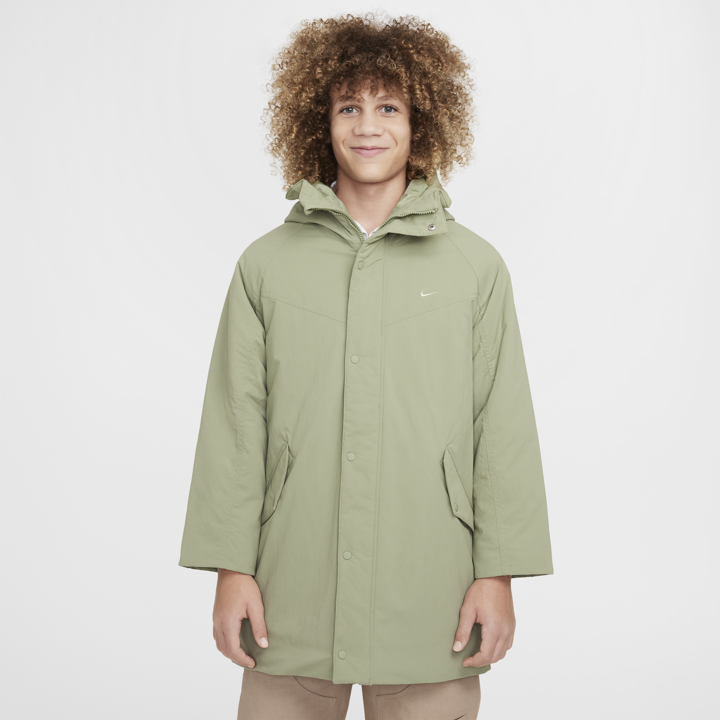 Nike Sportswear Metro Ground parka voor kids - Groen