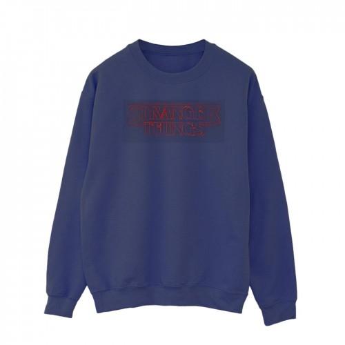 Pertemba FR - Apparel Netflix Heren Stranger Things Glow-logo sweatshirt