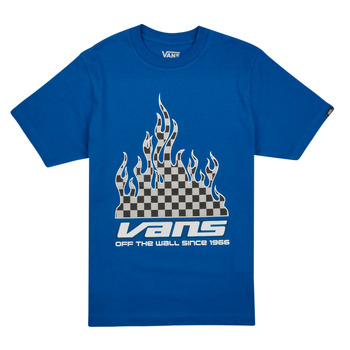 Vans T-shirt Korte Mouw  REFLECTIVE CHECKERBOARD FLAME SS