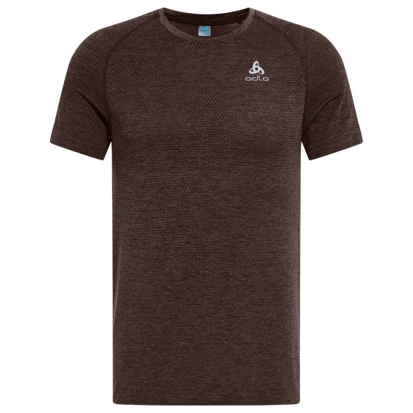 Odlo  T-Shirt S/S Crew Neck Essential Seamless - Sportshirt, bruin