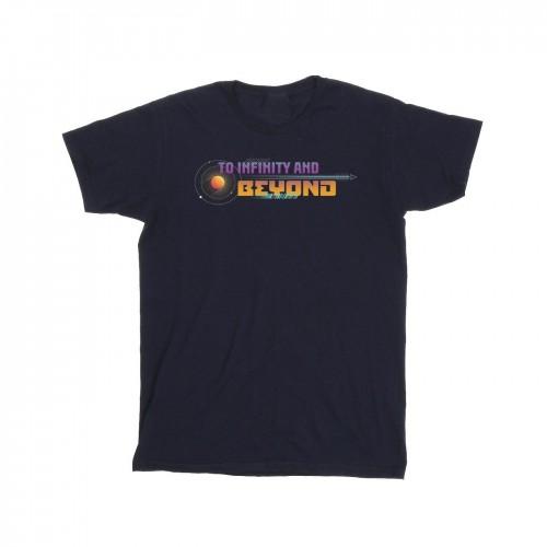 Disney jongens Lightyear Infinity en Beyond tekst T-shirt