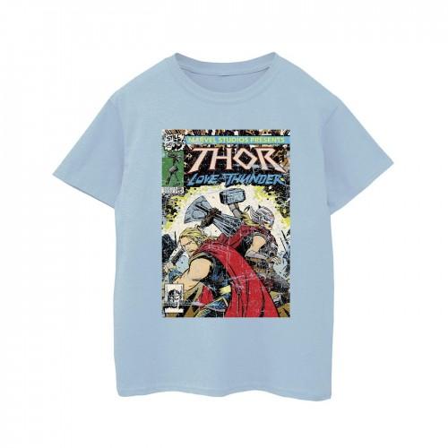 Marvel Boys Thor Love en Thunder Vintage Poster T-shirt