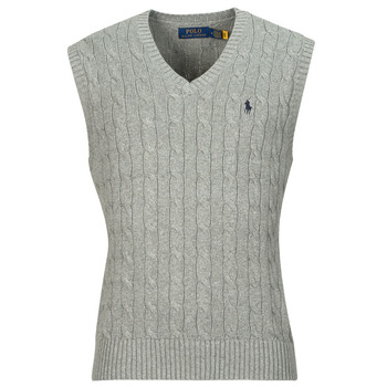 Polo Ralph Lauren Trui  PULL COTON CABLE COL V SANS MANCHE