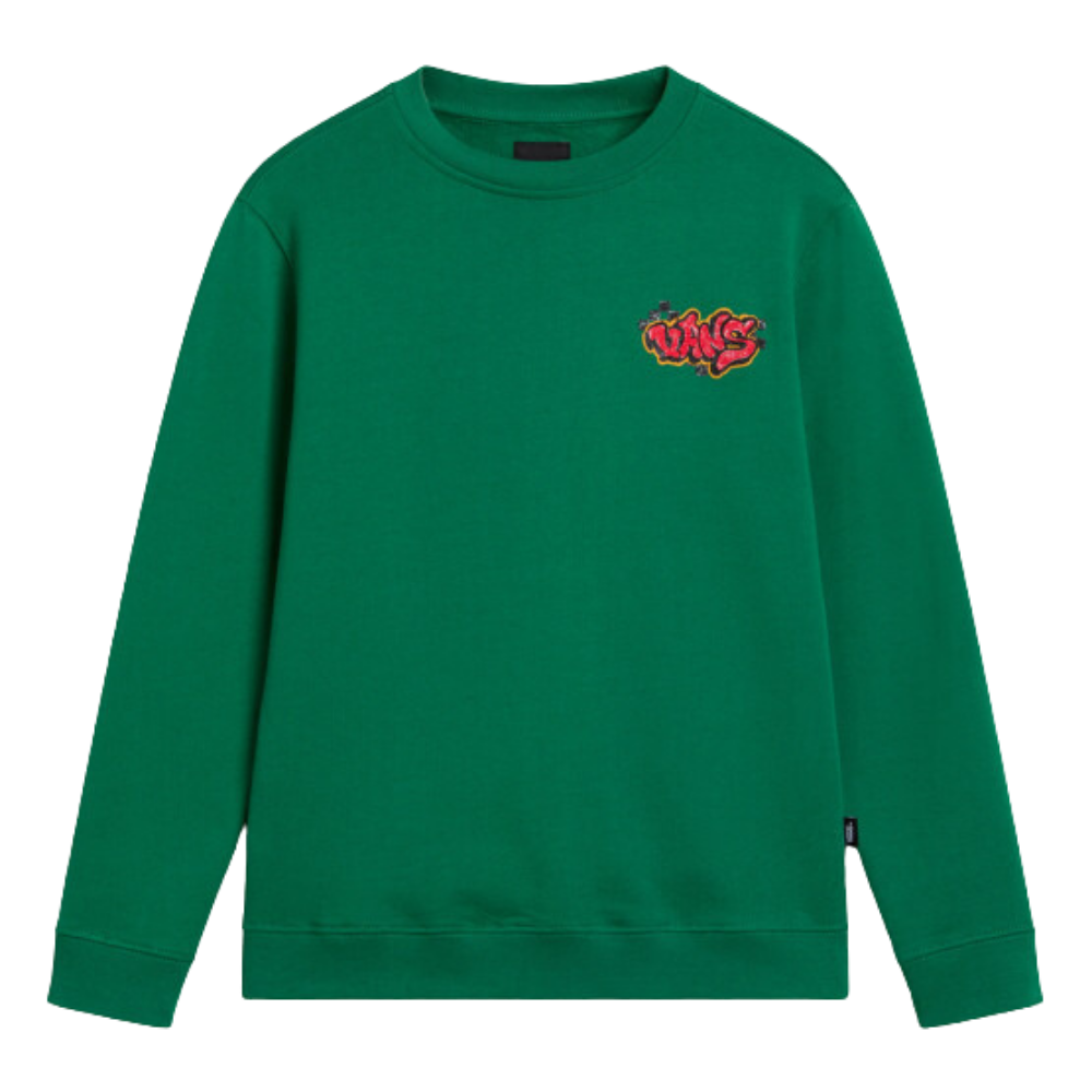 Vans Kids Tagged Crew Sweater Verdant Green