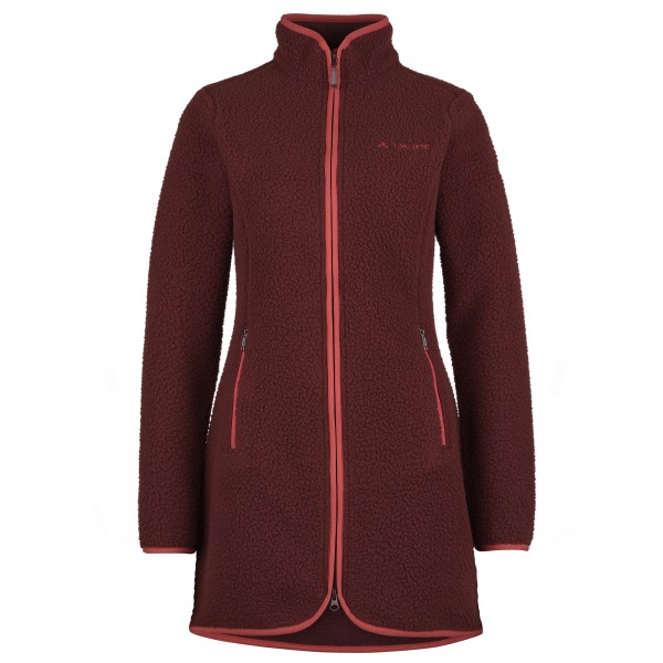 Vaude  Women's Punaka Fleece Coat - Lange jas, rood