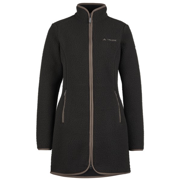 Vaude  Women's Punaka Fleece Coat - Lange jas, zwart