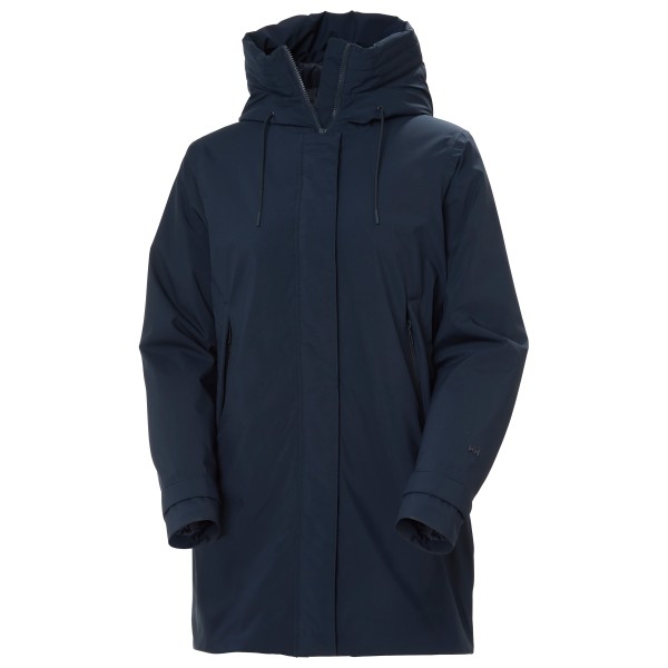 Helly Hansen  Women's Victoria Insulated Mid Rain Jacket - Lange jas, blauw