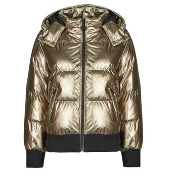 Guess Donsjas  BICE METALLIC HOODIE PUFFER