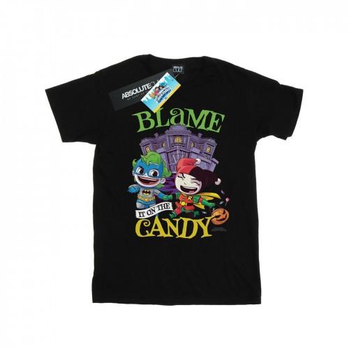 DC Comics Girls Super Friends Geef het de schuld aan het Candy Cotton T-shirt