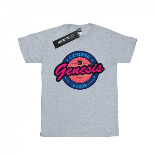 Genesis katoenen T-shirt met neonlogo voor meisjes