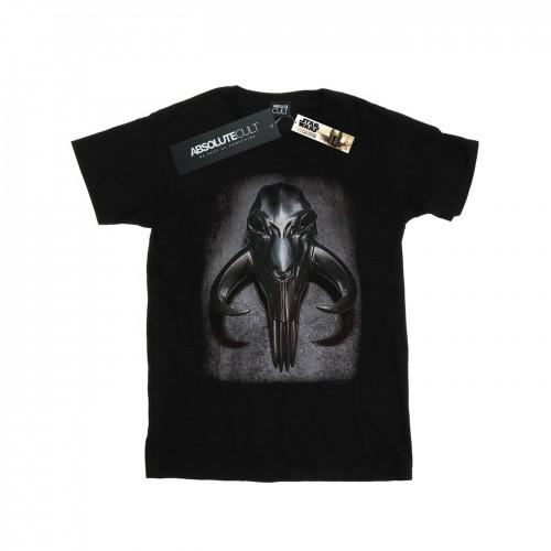 Star Wars Girls The Mandalorian Mythosaur Skull Cotton T-Shirt