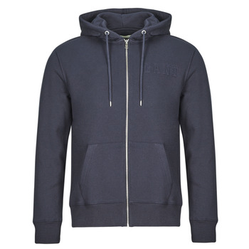 Gant Sweater  EMBOSSED FULL-ZIP HOODIE