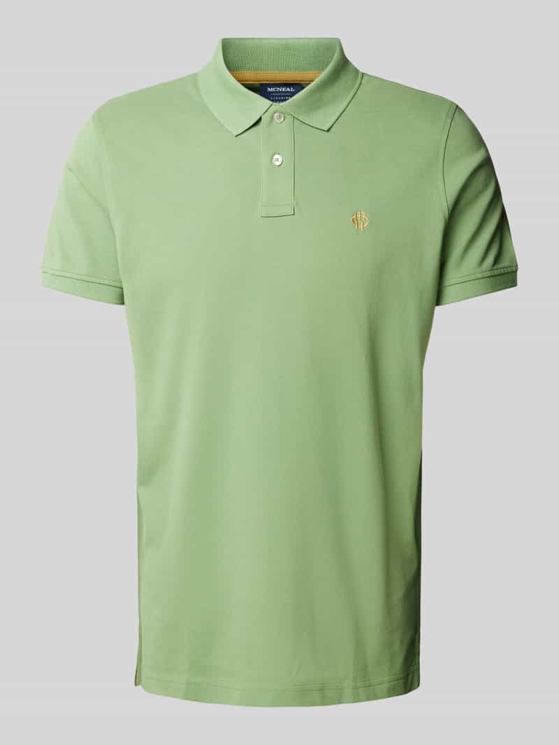 MCNEAL Poloshirt met labelstitching