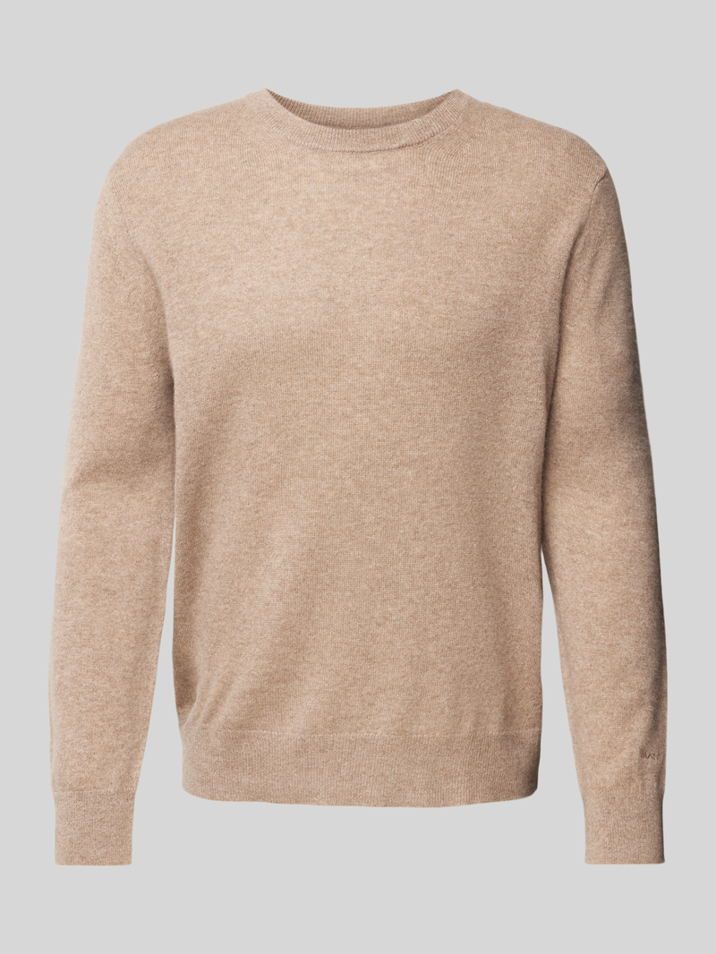 Gant Gebreide pullover van kasjmier met ronde hals