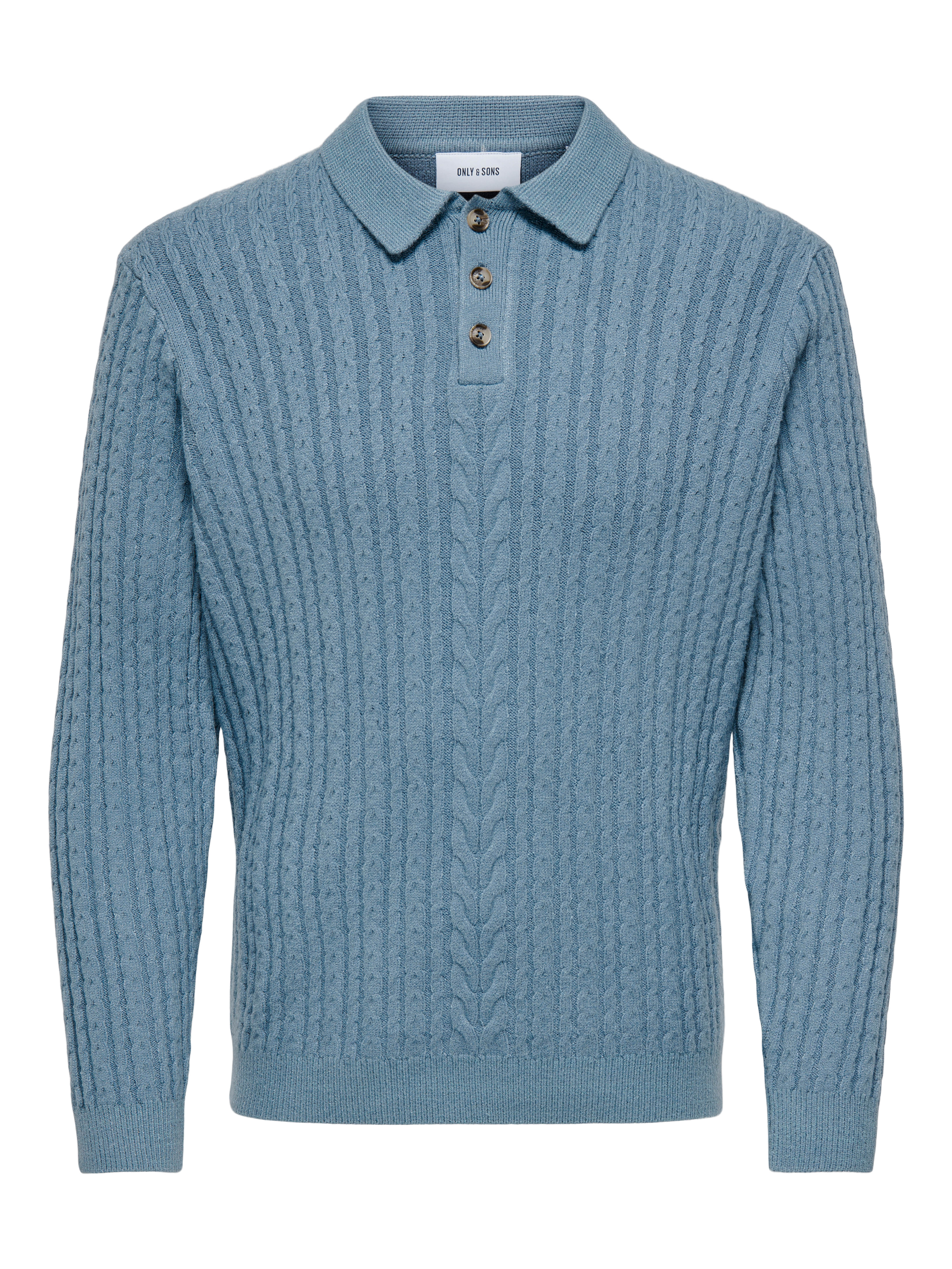 Only and Sons Onsflynn Reg 5 Pbt Struc Ls Polo Kn: