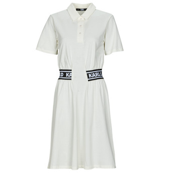 Karl Lagerfeld Korte Jurk  PIQUE POLO DRESS