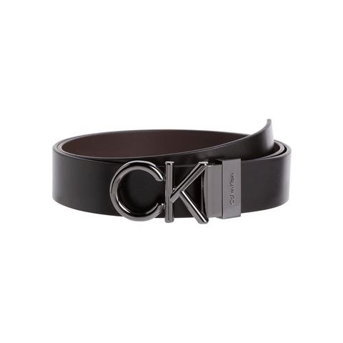 Calvin Klein Leren riem GS 2 BUCKLES 1 STRAP BELT SET (3, Set van 3)