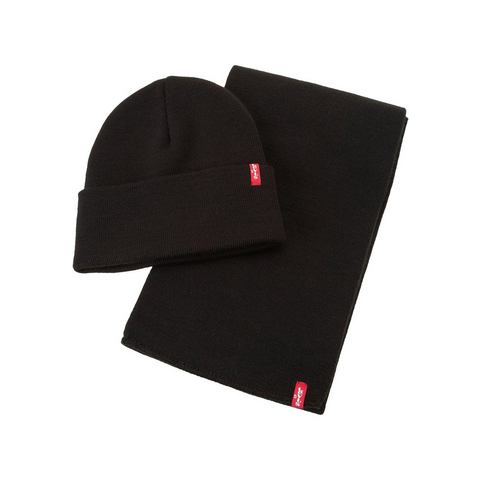 Levi's Beanie A HOLIDAY KNIT SET (set)