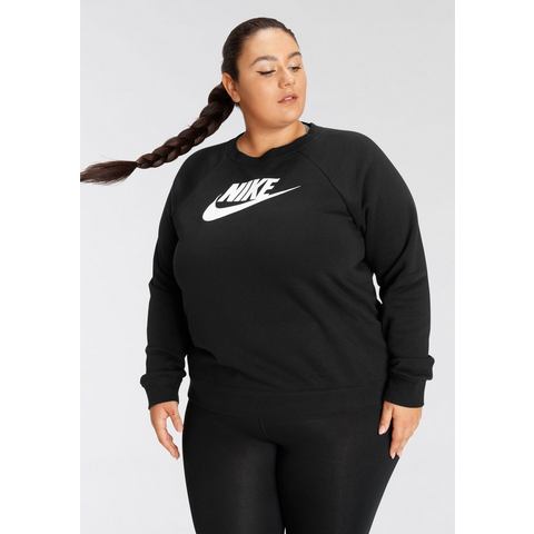 Nike Sportswear Sweatshirt ESSENTIAL WOMENS FLEECE CREW (PLUS SIZE)