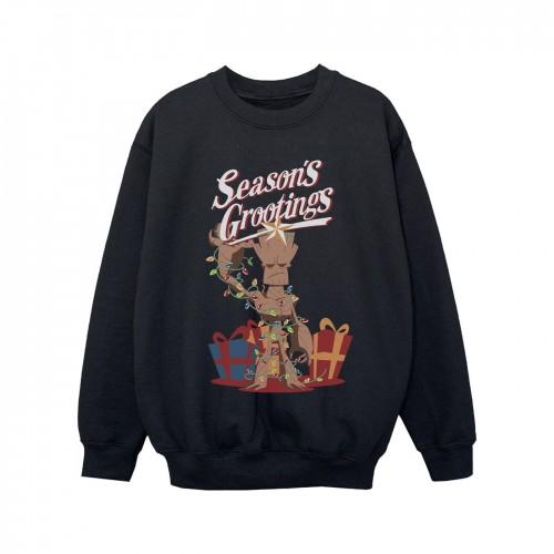 Marvel Girls  Comics Groot Season's Grootings Sweatshirt