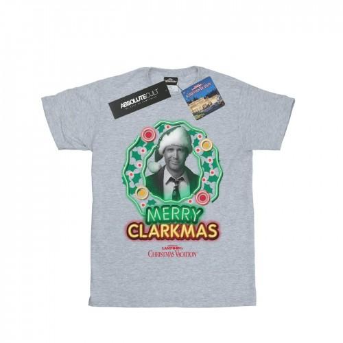 Pertemba FR - Apparel National Lampoon's kerstvakantie jongens grijstinten Clarkmas T-shirt