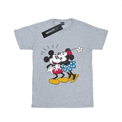 Disney meisjes Mickey Mouse Mickey en Minnie Kiss katoenen T-shirt