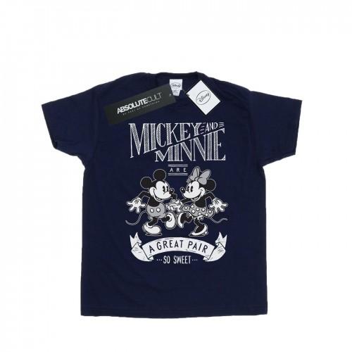 Disney meisjes Mickey en Minnie Mouse geweldig paar katoenen T-shirt