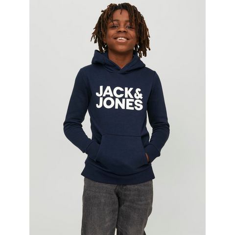 Jack & Jones Junior Hoodie JJECORP LOGO SWEAT HOOD