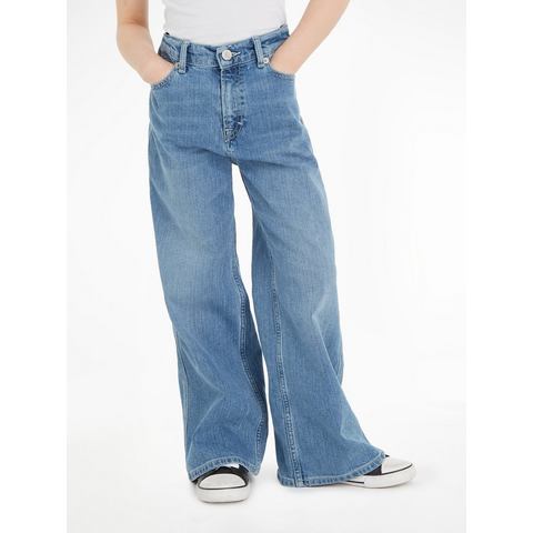 Tommy Hilfiger Wijde jeans MABEL MID WASH in 5-pocketsstijl