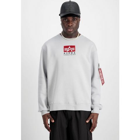 Alpha Industries Sweatshirt Satin Logo Sweater