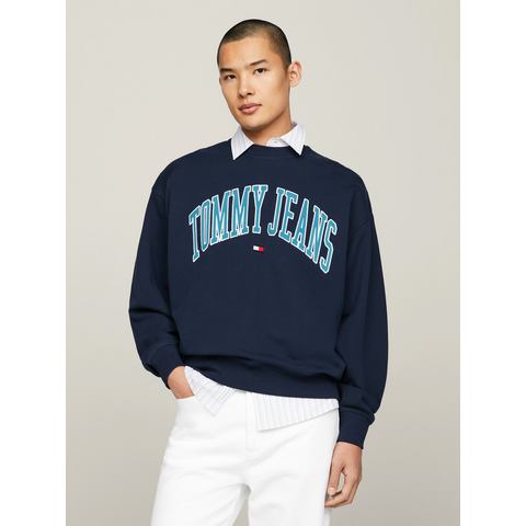 TOMMY JEANS Sweatshirt TJM BOXY POP VARSITY CREW