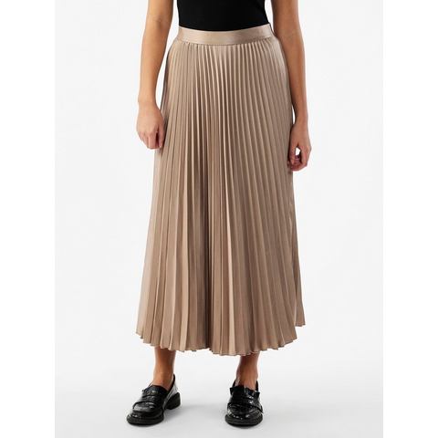 Y.A.S Plissérok YASCELINE HW MIDI SKIRT S. NOOS