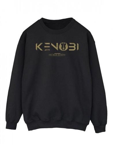 Star Wars heren Obi-Wan Kenobi logo katoenen sweatshirt