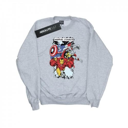 Marvel heren sweatshirt met komische karakters