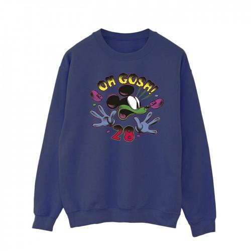 Disney Heren Mickey Mouse Oh Gosh Pop Art Sweatshirt