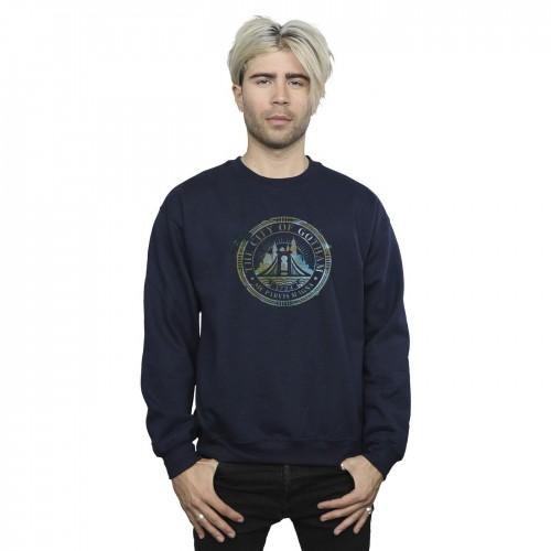 DC Comics Heren Batman City Of Gotham Magna Crest Sweatshirt