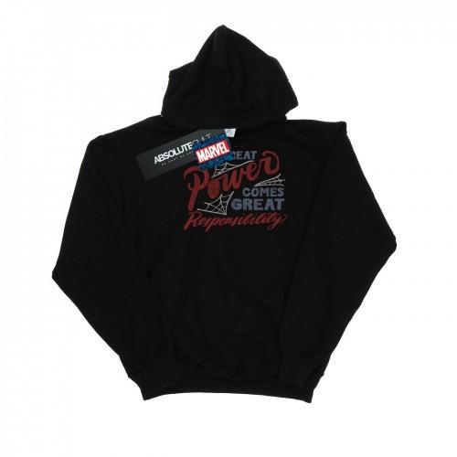 Marvel Boys Spider-Man Great Responsibility-hoodie